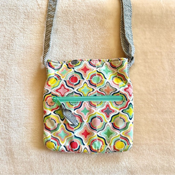 Vintage America Handbags - Y2K Colorful Geometric Crossbody Bag